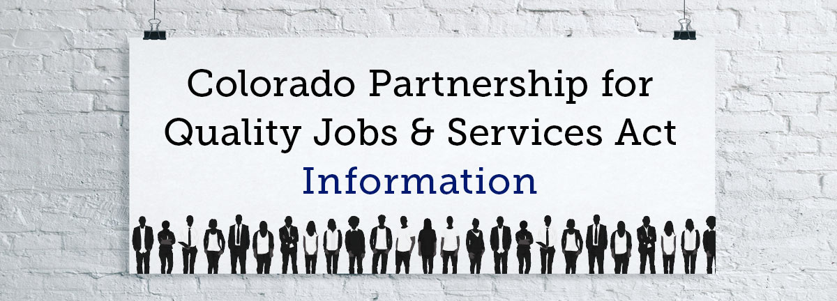 Partnership for quality jobs and services act information