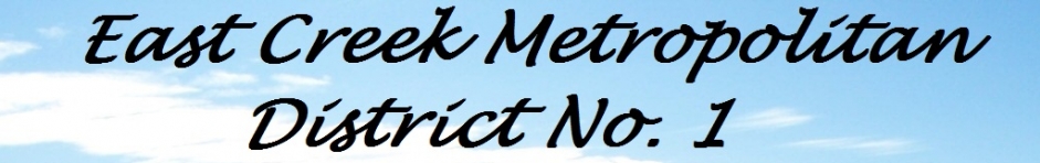 East Creek Metro District No. 1 Logo