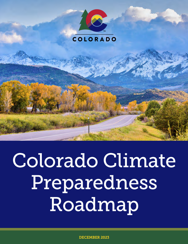 Colorado Climate Preparedness Roadmap Cover Page