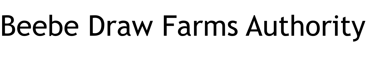 Beebe Draw Farms Authority Logo