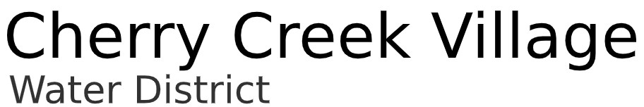 Cherry Creek Village Water District Logo