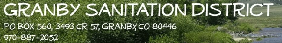 Granby Sanitation District Logo
