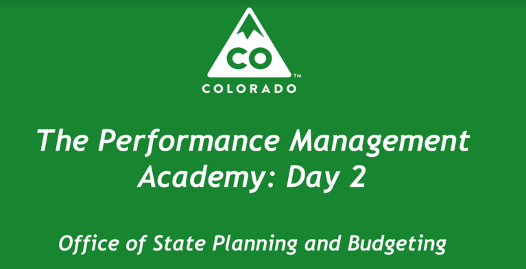 The Performance Management Academy: Day 2
