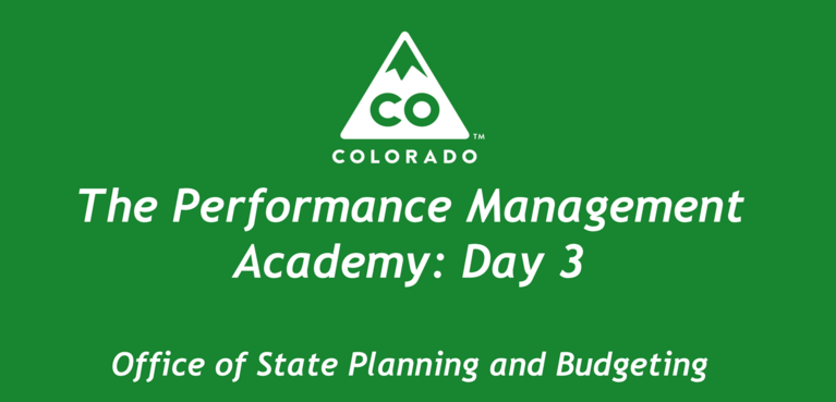 The Performance Management Academy: Day 3