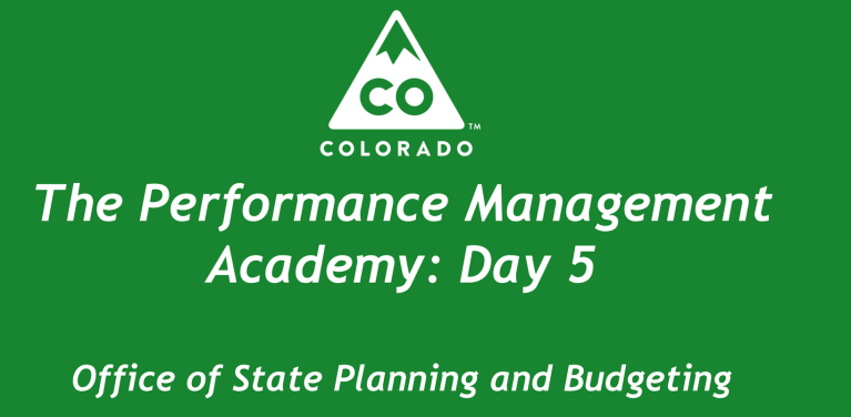 The Performance Management Academy: Day 5