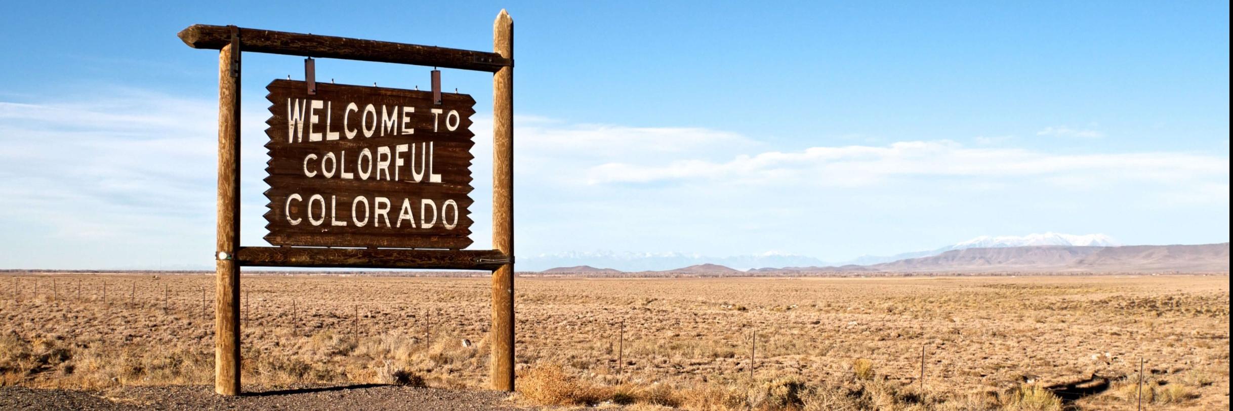 Welcome to Colorful Colorado Sign